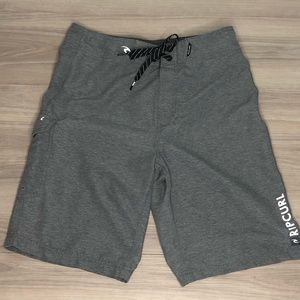 Rip Curl board shorts, gray,